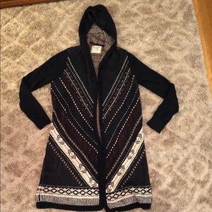 Abercrombie Open Front Duster Sweater